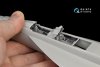 Quinta Studio QD48051 F/A-18F late / EA-18G 3D-Printed & coloured Interior on decal paper (for Hasegawa kit) 1/48